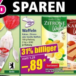 Waffeln bei Norma
