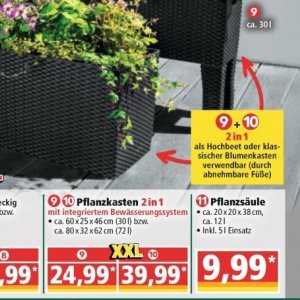 Hochbeet bei Norma
