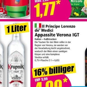 Trauben bei Norma