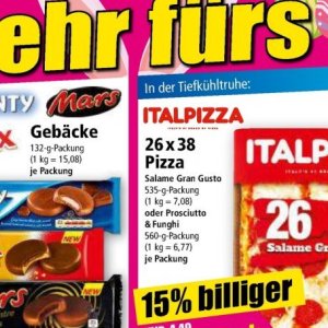 Pizza bei Norma
