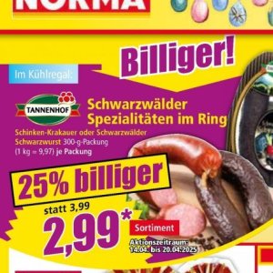 Schinken bei Norma