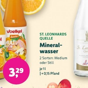Mineralwasser bei BioMarkt