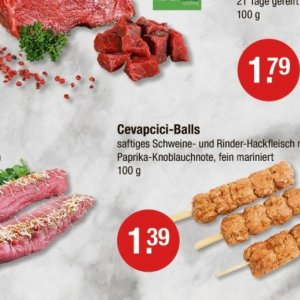 Cevapcici bei V-Markt