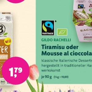 Tiramisu bei BioMarkt