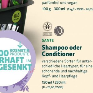 Shampoo bei BioMarkt