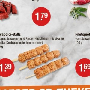 Hackfleisch bei V-Markt
