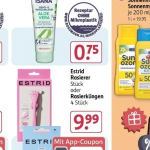 Rasierer bei Rossmann