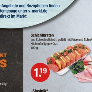 Schweinefleisch bei V-Markt