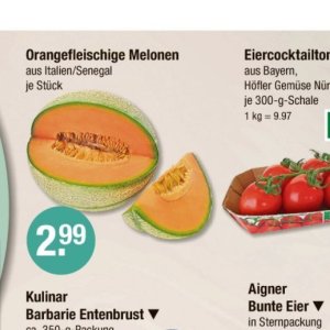 Melonen bei V-Markt