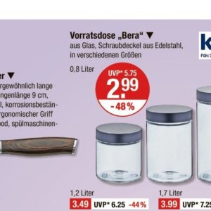 Glas bei V-Markt