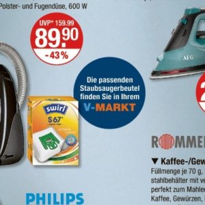 Staubsauger bei V-Markt