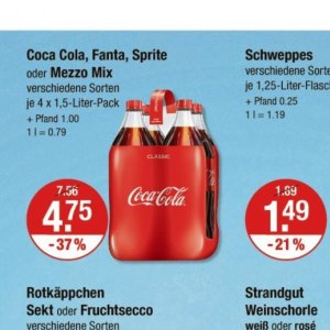 Coca-cola bei V-Markt