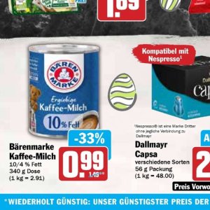 Milch bei Hit