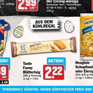 Butter bei Hit
