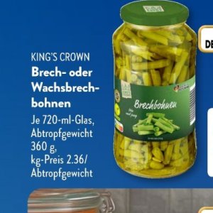 Glas bei Aldi SÜD