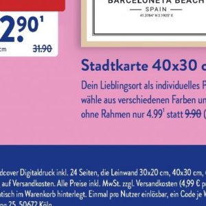 Rahmen bei Aldi SÜD