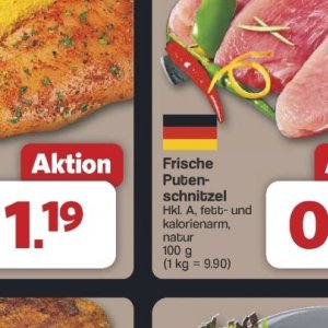 Putenschnitzel bei Famila Nord West