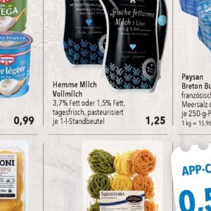 Milch bei Citti Markt