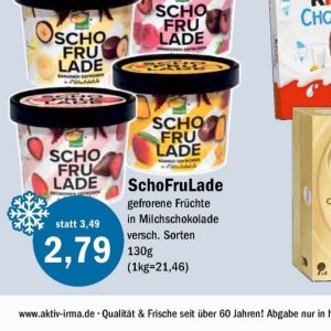 Gefrorene früchte bei Aktiv Irma