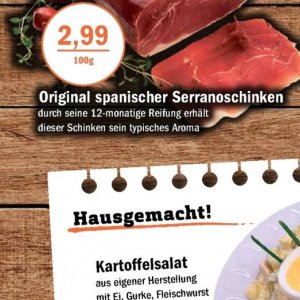 Schinken bei Aktiv Irma