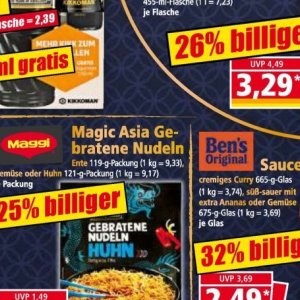Nudeln bei Norma