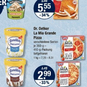 Pizza bei V-Markt
