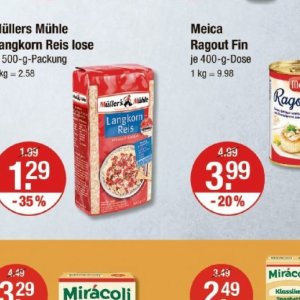 Reis bei V-Markt