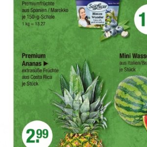 Ananas bei V-Markt