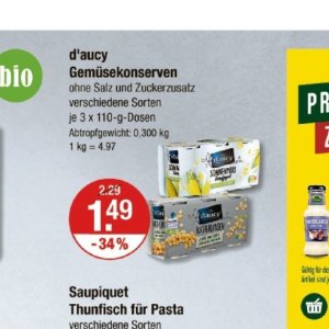 Dosen bei V-Markt