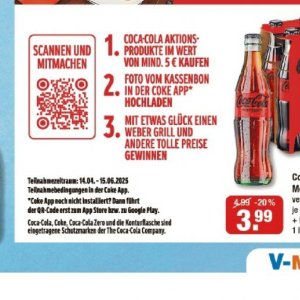 Coca-cola bei V-Markt