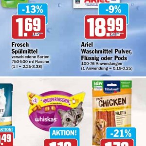 Waschmittel ariel  bei Hit