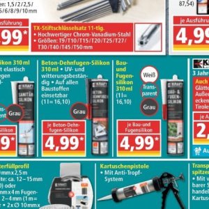 Silikon bei Norma