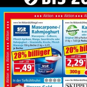 Joghurt bei Norma