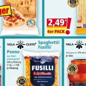 Spaghetti bei Norma