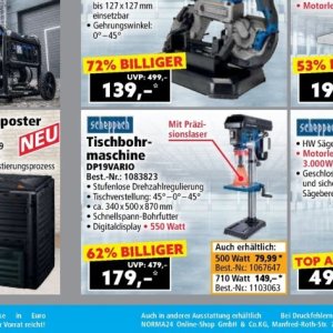 Bohrfutter bei Norma