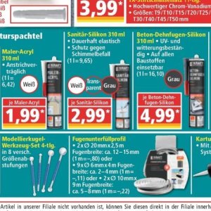 Silikon bei Norma