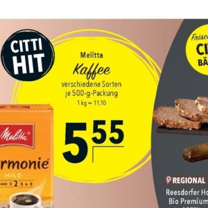 Kaffee bei Citti Markt