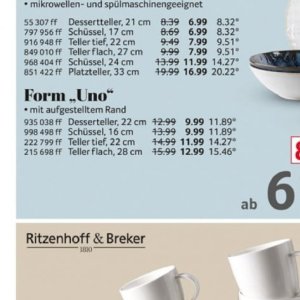 Teller bei Selgros