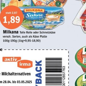 Käse bei Aktiv Irma