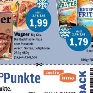 Pizza wagner wagner bei Aktiv Irma