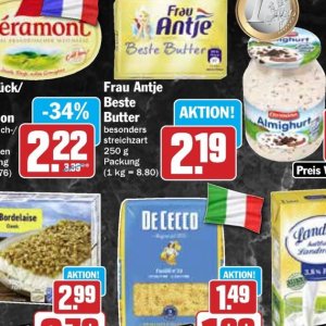 Butter bei Hit