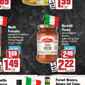 Pesto bei Hit