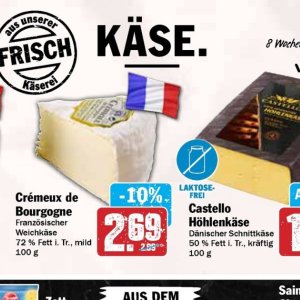 Käse castello  bei Hit