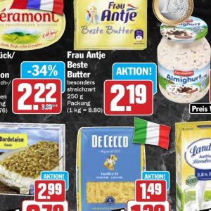 Butter bei Hit