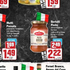 Pesto bei Hit