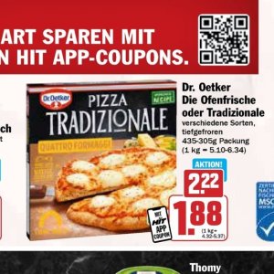 Pizza bei Hit