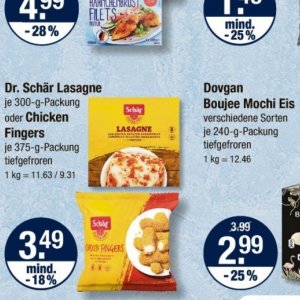 Lasagne bei V-Markt