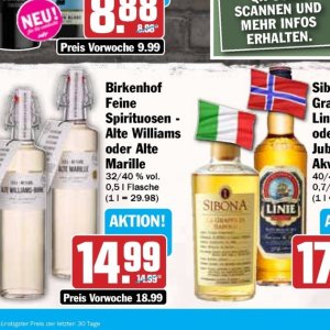 Spirituosen bei Hit