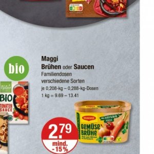 Saucen bei V-Markt