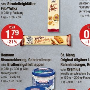 Butter bei V-Markt